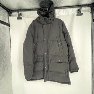 DKNY Black Puffer Jacket Size XL